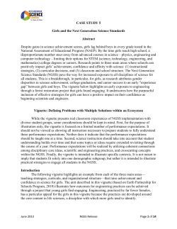 Case Study - Next Generation Science Standards