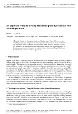 An exploratory study of Yang-Mills three-point functions at non