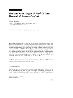 Size and path length of Patricia tries: Dynamical