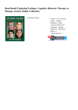 Read Book] Exploring Feelings: Cognitive Behavior