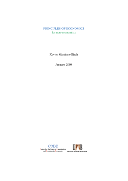 PRINCIPLES OF ECONOMICS for non