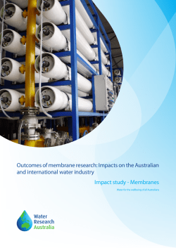 Membranes - Water Research Australia