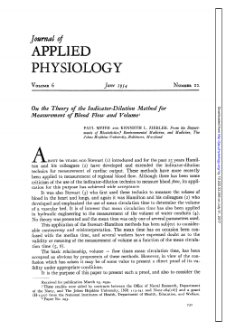 Journal of Applied Physiology