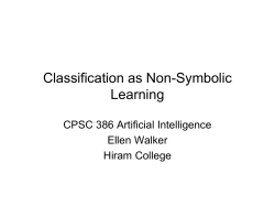 Classification - Hiram College