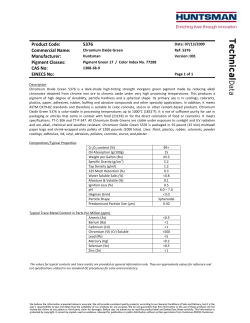 Chromium Oxide Green 5376