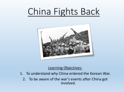 China Fights Back - Life Learning Cloud