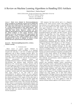 A Review on Machine Learning Algorithms in Handling