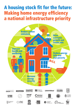 A housing stock fit for the future: Making home energy efficiency a