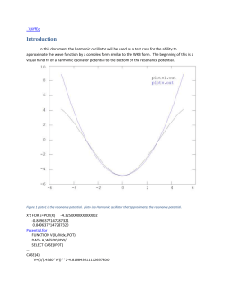 HarmonicOscillatior