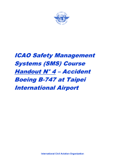 ICAO Safety Management System (SMS) course