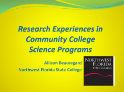 Strengthening a Community College Geoscience - SERC