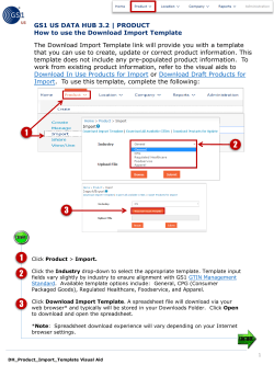 Import Template Visual Aid