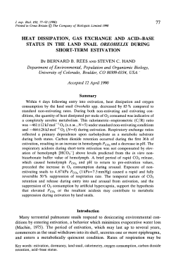 heat dissipation, gas exchange and acid