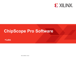 The ChipScope Pro Software