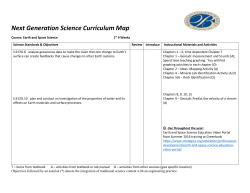 9th Grade Earth and Space Science