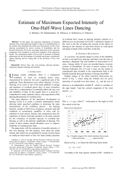 Estimate of Maximum Expected Intensity of One-Half