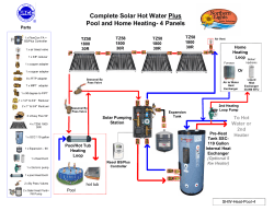 Complete Solar Hot Water Plus Pool and Home