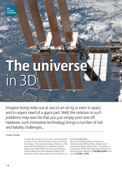 Imagine being miles out at sea on an oil rig or even in space, and in