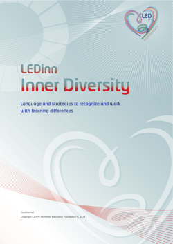 Inner Diversity - Learning For Well Being
