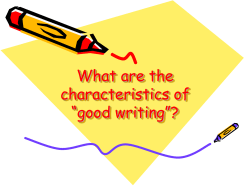 Characteristics-Types_of_Writing