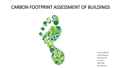 CARBON FOOTPRINT ASSESSMENT OF BUILDINGS