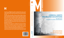 chemical agents and related occupations