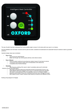 The new v8 switch has been redesigned from every possible angle