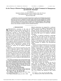 On the Theory of Electron-Transfer Reactions. VI. Unified