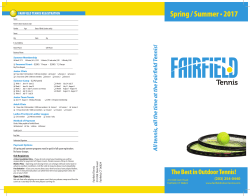 Spring / Summer &bull; 2017