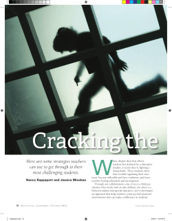 Here are some strategies teachers can use to get through to their