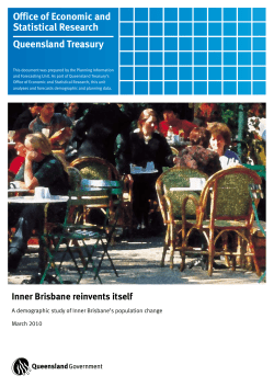 Inner Brisbane Reinvents Itself, 2010