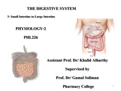 Functions of the bile