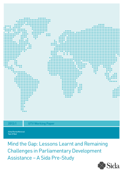 Mind the gap: lessons learnt and remaining challenges in
