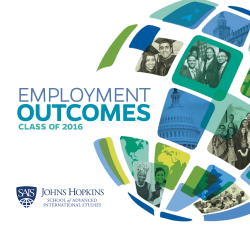 outcomes - SAIS JHU