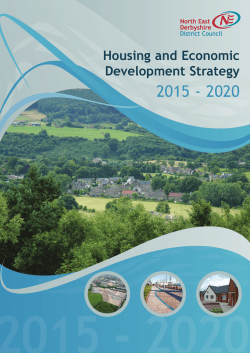 Housing STRATEGY 5260 - North East Derbyshire District Council