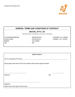 service level agreement