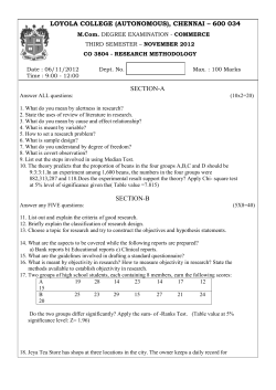 CO 3804 - Loyola College