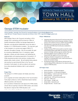 Georgia STEM Incubator