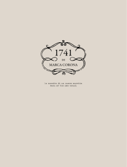 La nascita di un nuovo marchio. Born of the new brand.