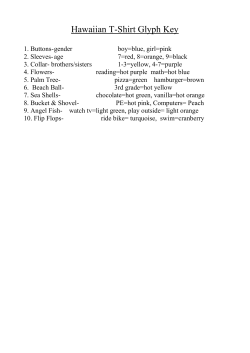 Hawaiian T-Shirt Glyph Key