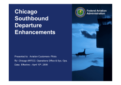 Chicago Southbound Departure Enhancements