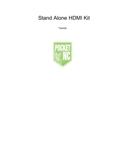 Stand Alone HDMI Kit