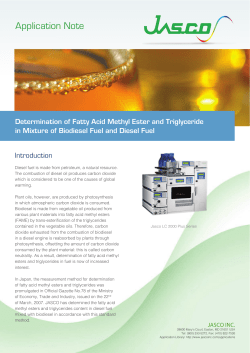 Biodiesel HPLC revised