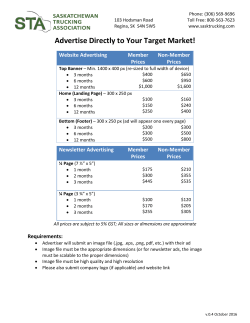 Advertise Directly to Your Target Market!