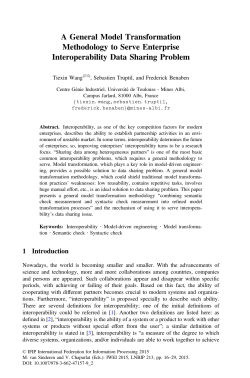 A General Model Transformation Methodology to Serve