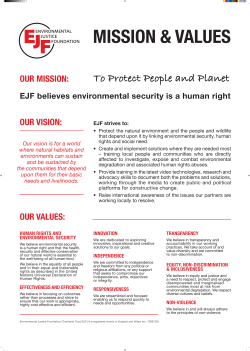 our mission: our values: our vision