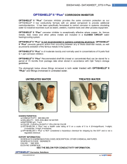 1 D003414AD- DATASHEET_OTS II Plus OPTISHIELD&reg; II &ldquo;Plus
