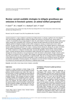 Review: current available strategies to mitigate greenhouse gas