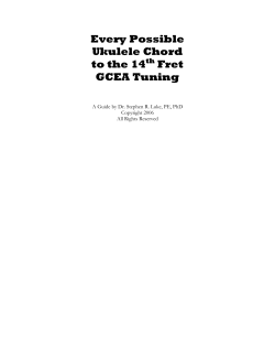 Every Possible Guitar Chord to the 14th Fret