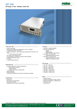 DP 300 - Prana